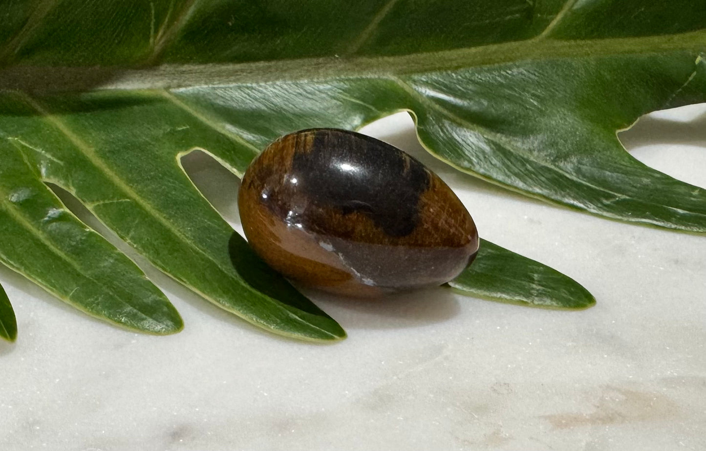 Tiger Eye Crystal Egg