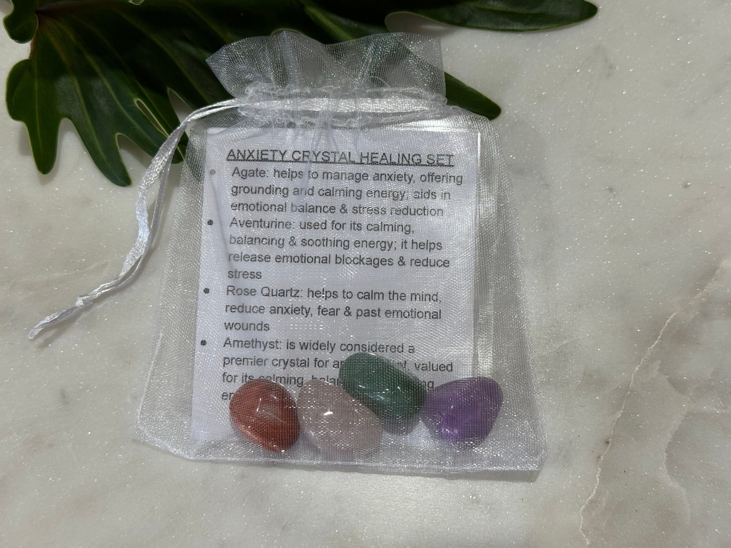 Anxiety Crystal Healing Set