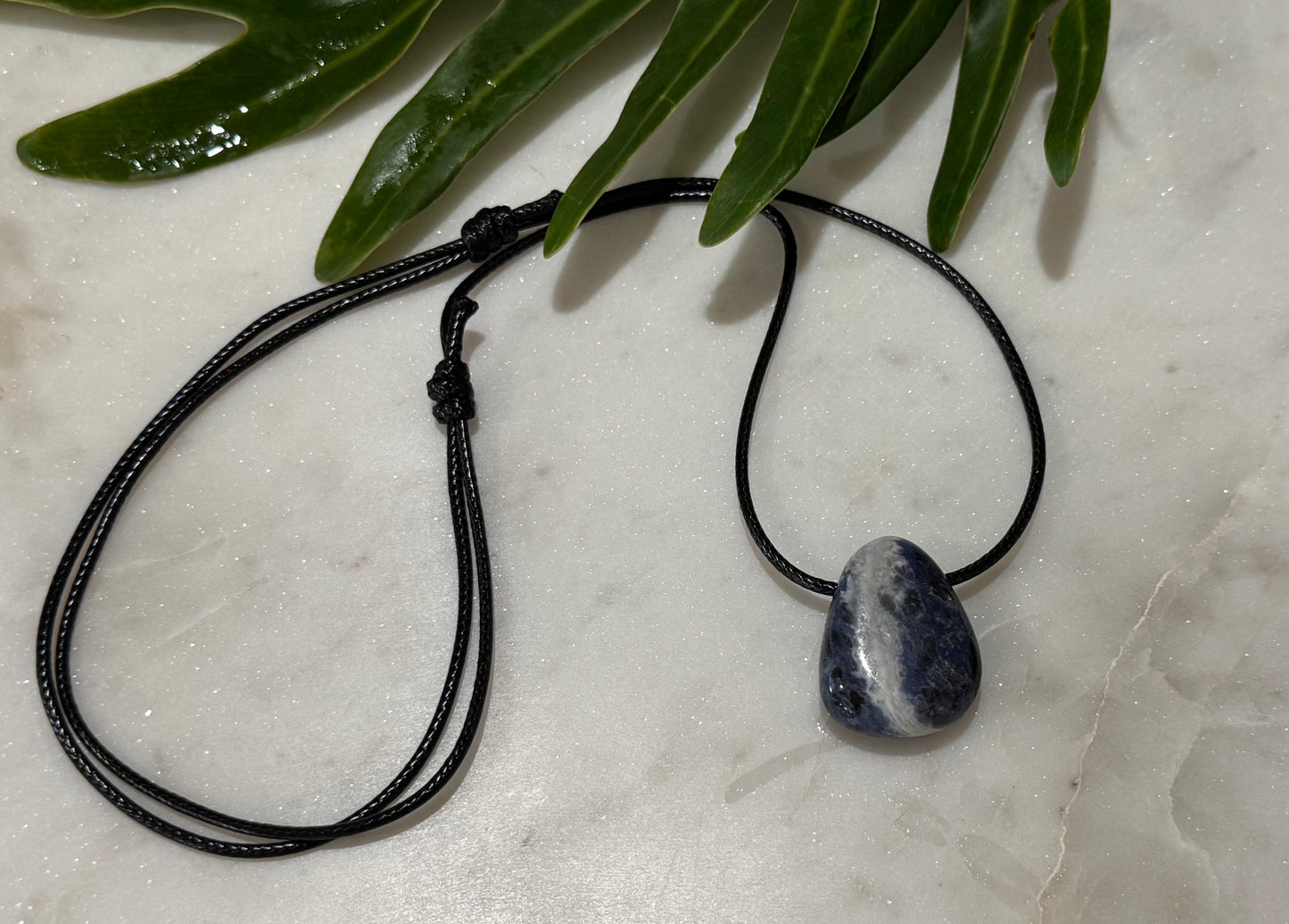 Sodalite Drilled Pendant