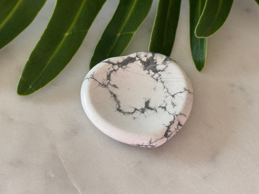 White Howlite Relaxation Stone