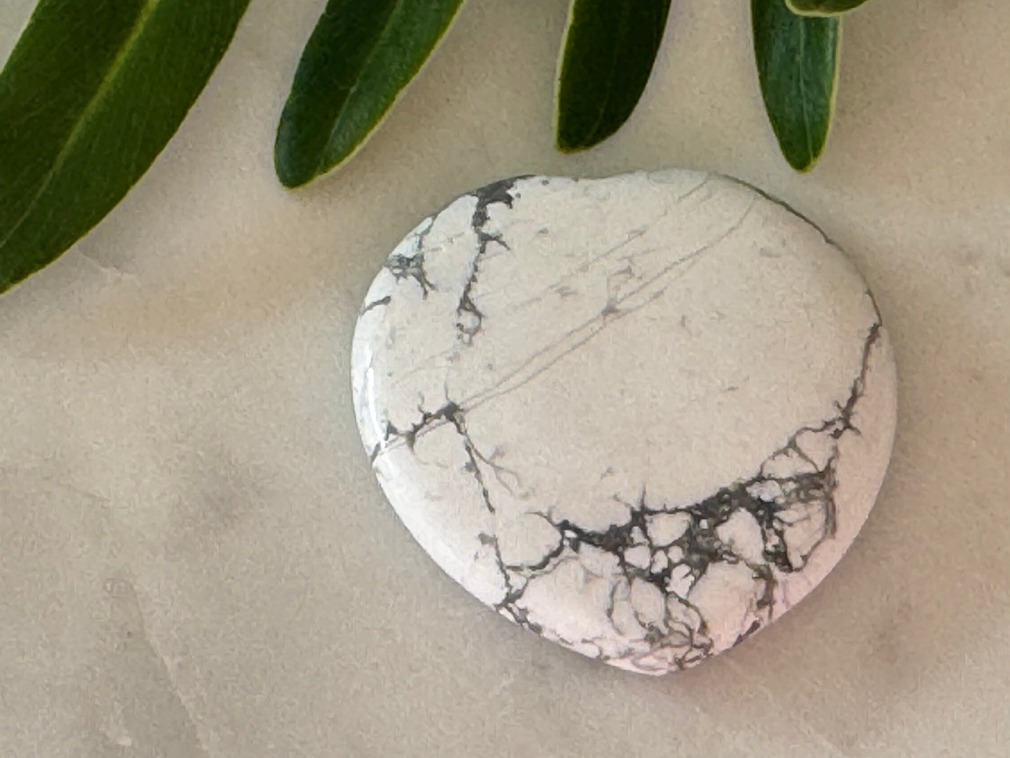 White Howlite Relaxation Stone