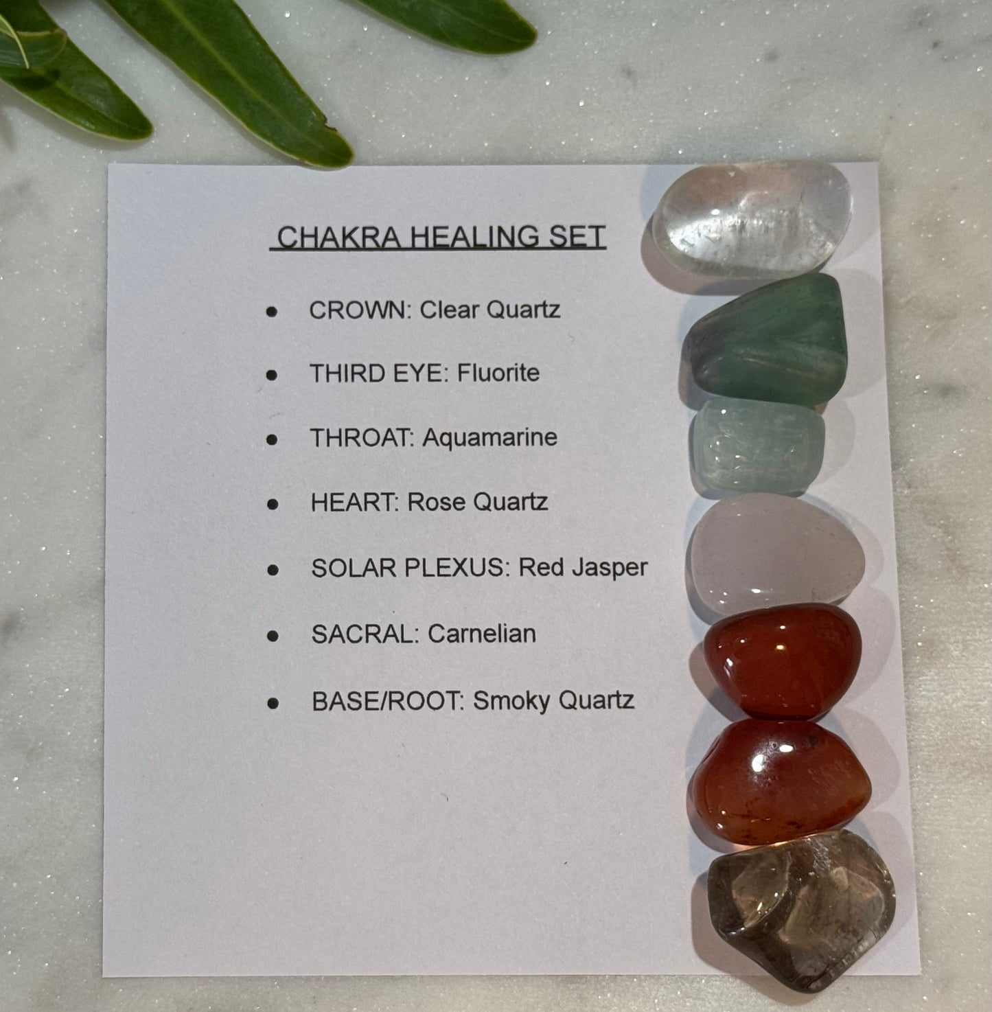 Chakra Healing Set
