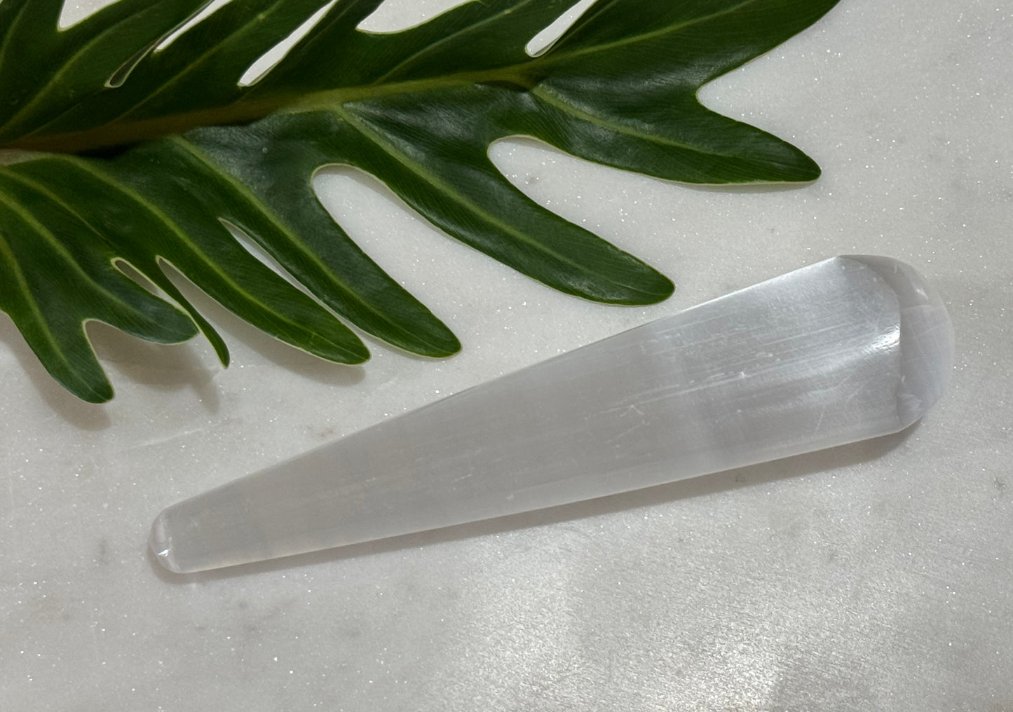 Selenite Crystal Healing Wand