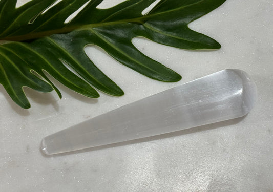 Selenite Crystal Healing Wand