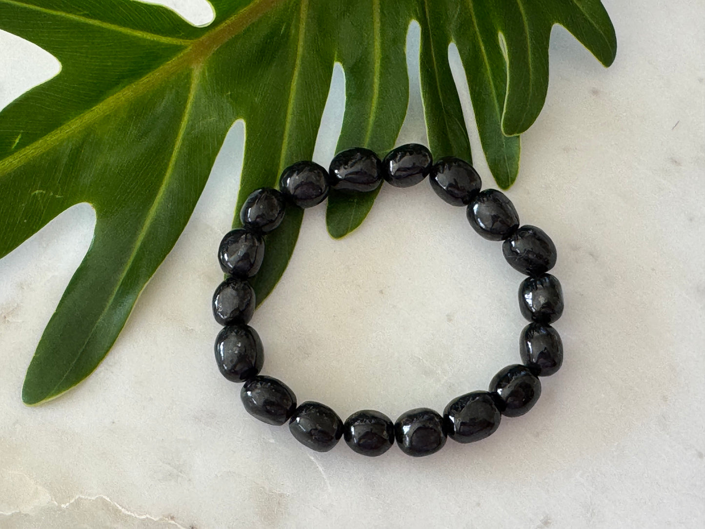 Nuumite Tumble Bead Bracelet