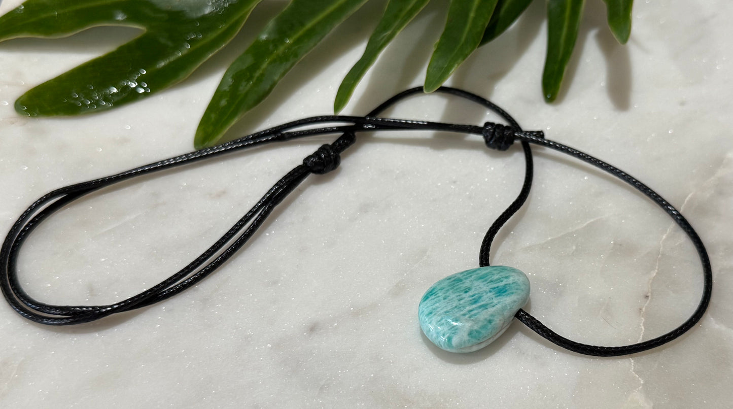 Amazonite Drilled Pendant
