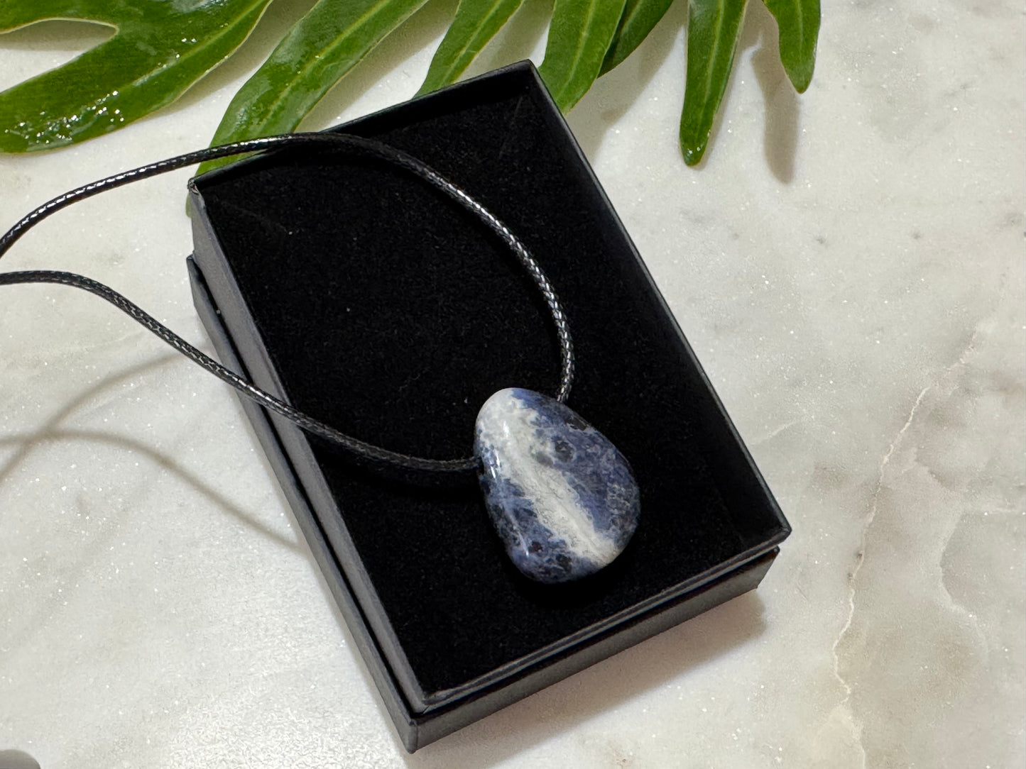 Sodalite Drilled Pendant