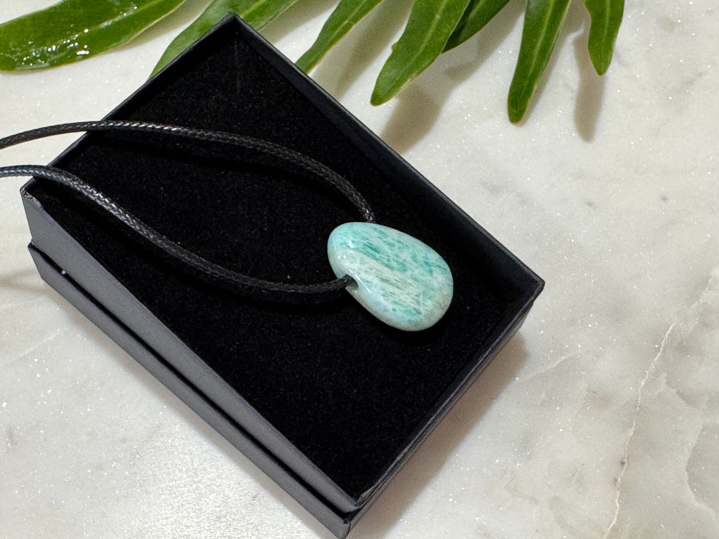 Amazonite Drilled Pendant
