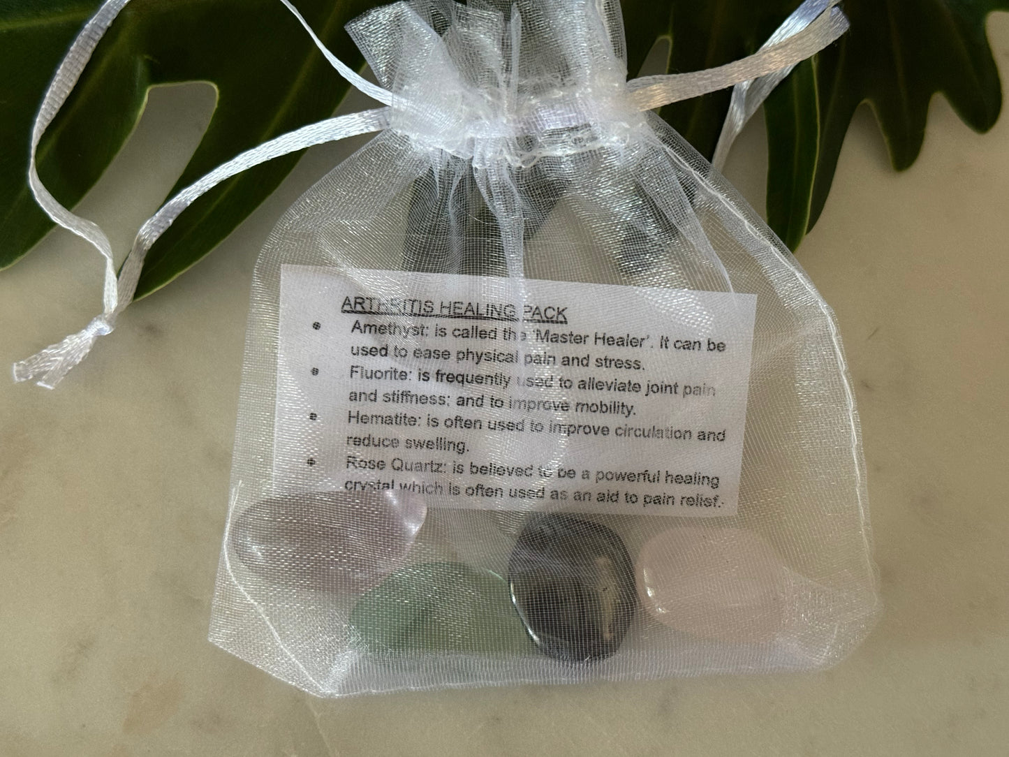 Arthritis Crystal Healing Set